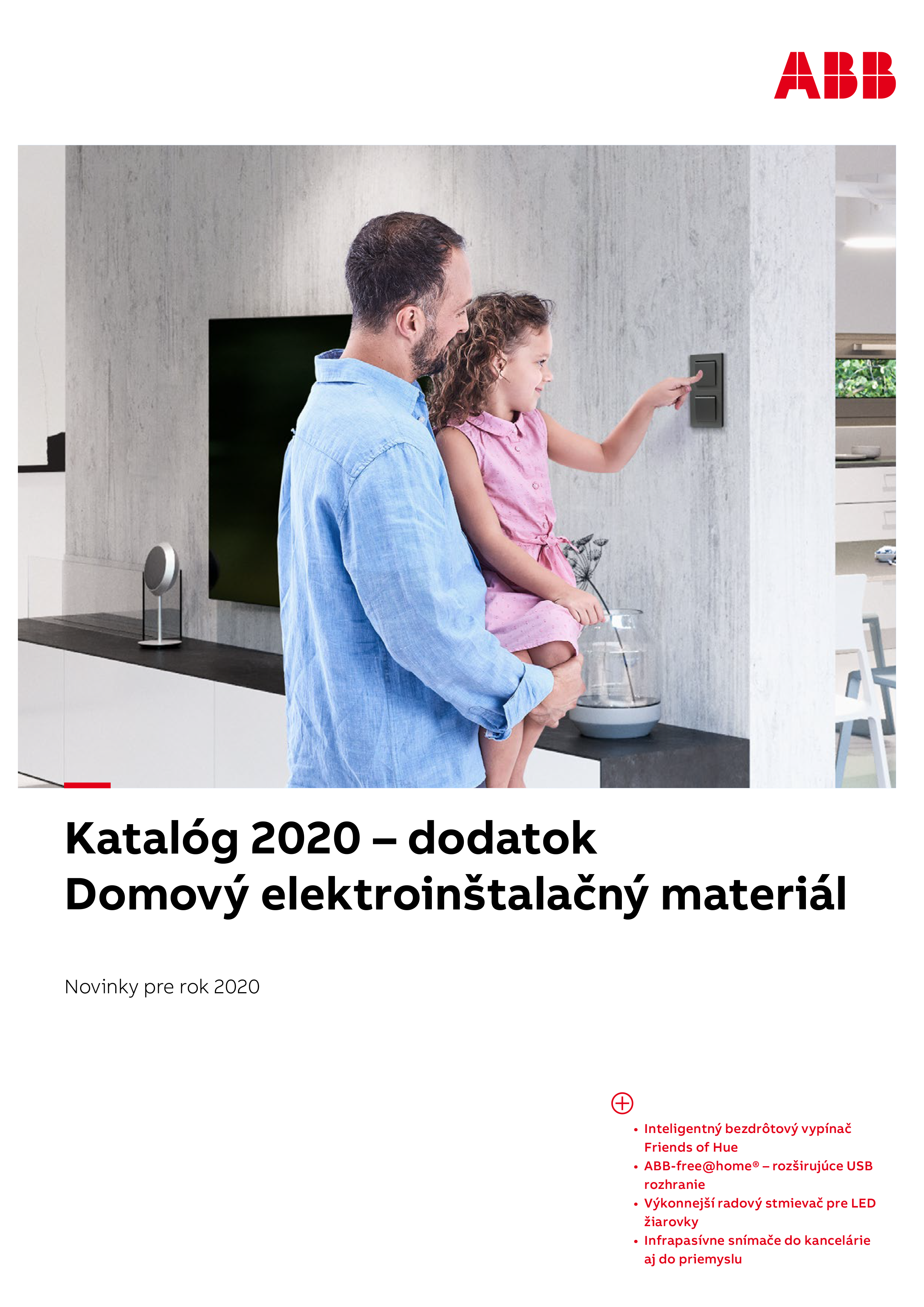 ABB - Domový elektroinštalačný materiál 2020 - dodatok